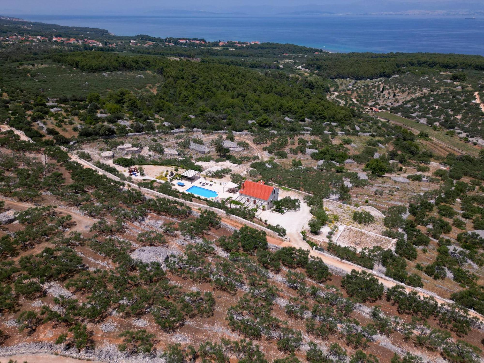 Villa Fani Supetar Exteriér fotografie